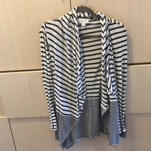 Velvet by Graham & Spencer drapey cotton cardigan